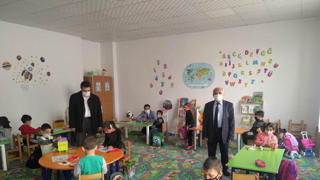 İlçemizde Resmî/Özel Anaokulu, Köy İlkokulu ve Ortaokullarında Yüz Yüze Eğitim Başladı.
