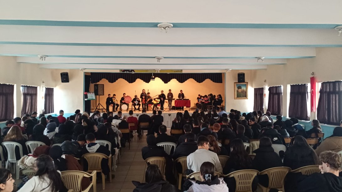 Lise ve Ortaokul Öğrencilerimize yönelik Türk Halk Müziği Konseri