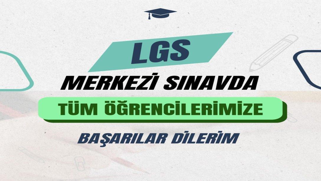 Merkezi Sınava Girecek Tüm Öğrencilerimize Başarılar Dileriz